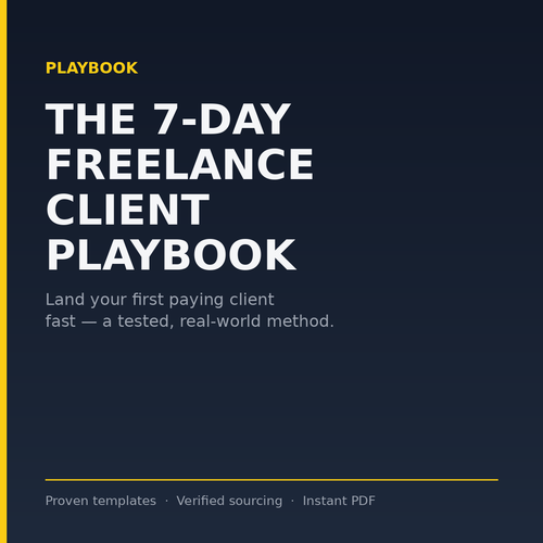 The 7-Day Freelance Client Playbook - ZypHub