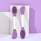 2-in-1 Face Cleansing Brush & Skincare Spatula